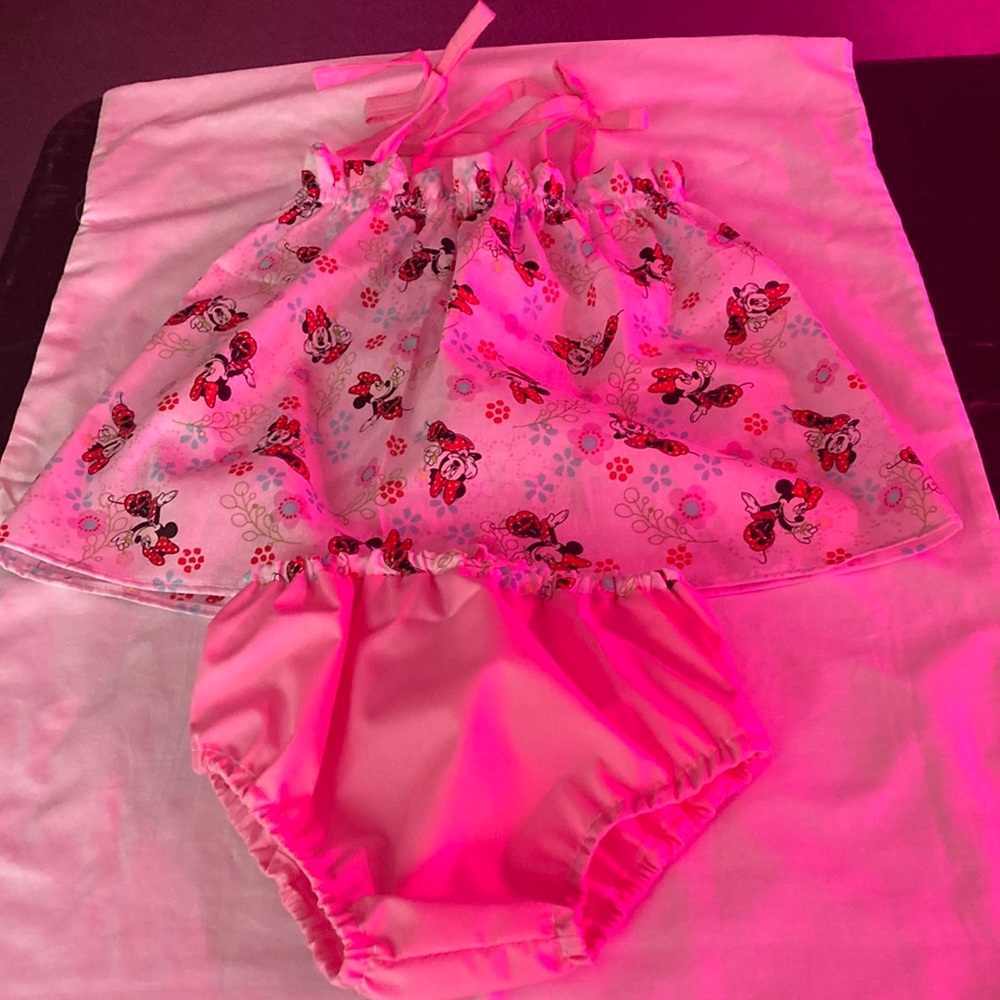 Hand made top and diaper cover
